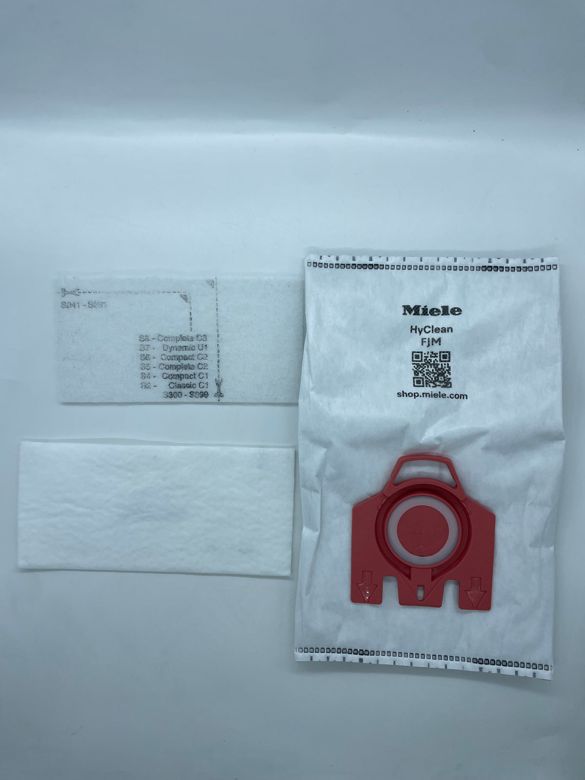 Bolsas para aspiradora compatibles con Miele FJM – 12 bolsas + 6 filtros